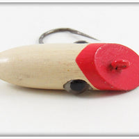 Martin White & Red Fly Plug