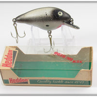 Heddon Uncatalogued Nickel Black Shiner Big Hedd Lure In Box 9330 NBL