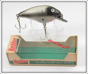Heddon Uncatalogued Nickel Black Shiner Big Hedd Lure In Box 9330 NBL
