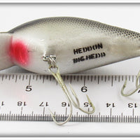 Heddon Uncatalogued Nickel Black Shiner Big Hedd In Box 9330 NBL