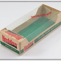Heddon Uncatalogued Nickel Black Shiner Big Hedd In Box 9330 NBL
