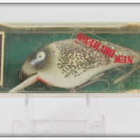 Vintage Heddon Uncatalogued Silver Flitter Big Hedd Lure 9330 SS In Box