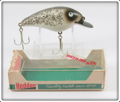 Heddon Uncatalogued Silver Flitter Big Hedd Lure In Box 9330 SS