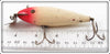 Creek Chub Blended Red Head White Wiggler 102