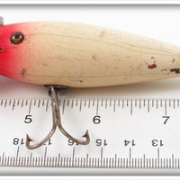 Creek Chub Blended Red Head White Wiggler 102