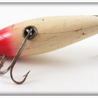 Creek Chub Blended Red Head White Wiggler 102