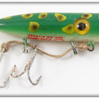 Vintage Martin Frog Spot 3" Salmon Plug Lure