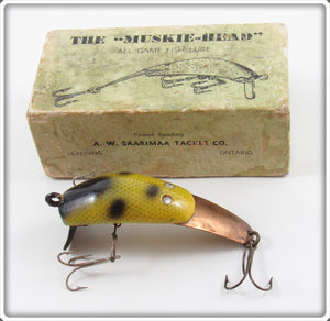 A.W. Saarimaa Tackle Co The Muskie Head In Box