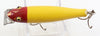 Pioua or Piqua Yellow Red Head Old Time Lure