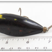 True Temper Black With Yellow & Red Spots Crippled Shad