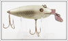 Vintage Creek Chub Silver Scale Bagy Wiggler Lure With Van Houton Lip