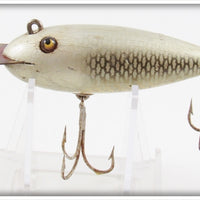 Creek Chub Silver Scale Special Baby Wiggler With Van Houton Lip