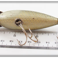 Creek Chub Silver Scale Special Baby Wiggler With Van Houton Lip