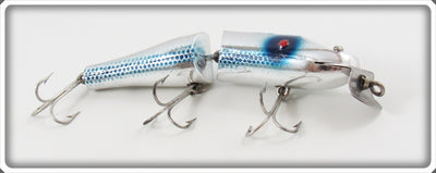 Vintage Creek Chub Blue Chrome Jointed Pikie 2640 Lure 