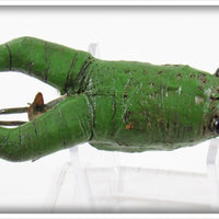 Vintage Folk Art / Fisherman Altered Frog Lure