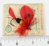 Hildebrandt Red Raven Splits Hildeluxe Patterns Fly On Card