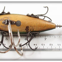 Heddon Green Scale Six Hook Musky Minnow 309D