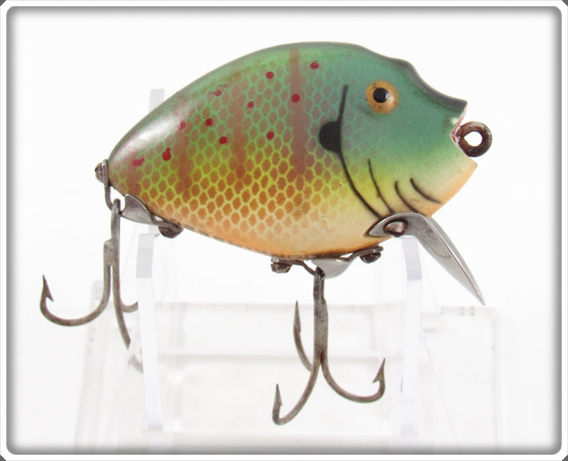 Vintage Heddon Sunfish Punkinseed Spook 9630 SUN Lure