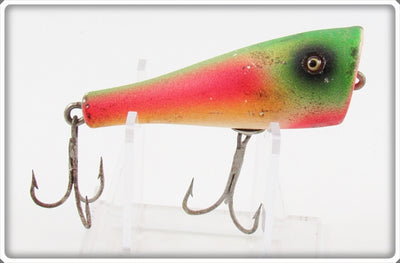 Vintage Creek Chub Rainbow Fire Plunker 3231 Lure 