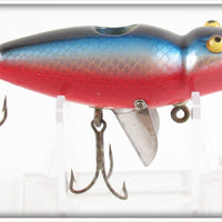 Repainted Rainbow Scale Creek Chub Baby Jigger Lure