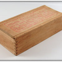 Shakespeare Empty Wood Slide Top Box