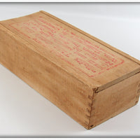 Shakespeare Empty Wood Slide Top Box