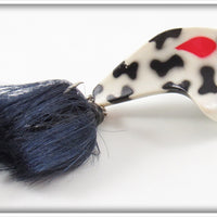 Vintage Storm White & Black Coachdog Glop Lure 