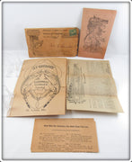 Early 1900's J.F. Gregory Catalog, Paperwork & Mailing Envelope