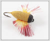 Vintage Creek Chub Yellow & Red Fly Rod Hum Bird Lure