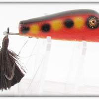 Vintage Shakespeare Yellow & Black Spots Injun Joe Lure