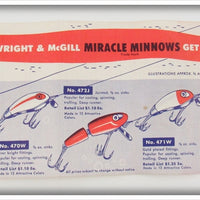 Wright & McGill Frog Miracle Minnow In Box