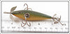 Pflueger Green Crackleback Neverfail Trade Minnow