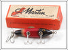 Vintage Martin Redwing Blackbird Crippled Minnow Lure In Unmarked Box