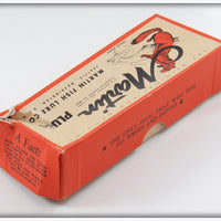 Martin Redwing Blackbird Crippled Minnow In Unmarked Box