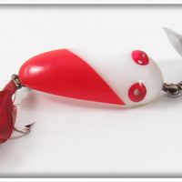 Vintage Tiede Enterprises Ltd Red & White Doodler Lure