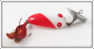 Vintage Tiede Enterprises Ltd Red & White Doodler Lure