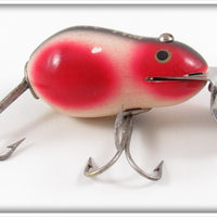 Vintage Creek Chub Red & White With Wings Tiny Tim Lure 6426