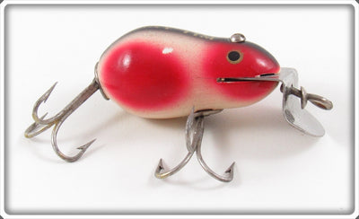 Vintage Creek Chub Red & White With Wings Tiny Tim Lure 6426