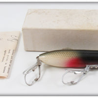 Vintage Weedless Bait Co Perch Weed Splitter Plug Lure In Box