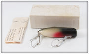 Vintage Weedless Bait Co Perch Weed Splitter Plug Lure In Box