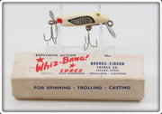 Vintage Brooks Edison Tackle Co Whiz Bang Lure In Box