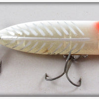 Vintage Heddon White Shore Magnum Torpedo Lure 362 XRW