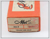 Martin Yellow Red Head 6M-9 Salmon Plug In Box