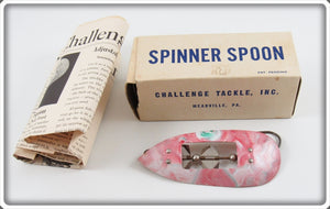 Vintage Challenge Tackle Inc. Spinner Spoon Lure In Box