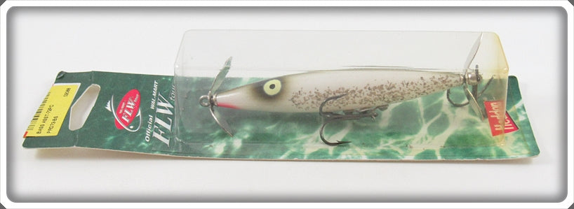 Heddon FLW Tour Silver Flitter Dying Flutter Lure On Card