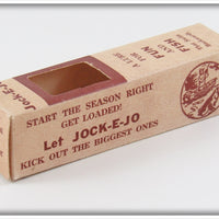 Novelty Lure Co Jock E Jo Man In A Barrel Lure In Box