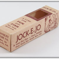 Novelty Lure Co Jock E Jo Man In A Barrel Lure In Box