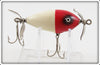 Vintage Shur Strike Red Head White Petite Spinner Lure