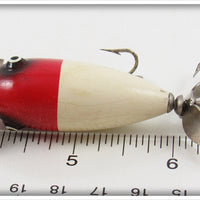 Shur Strike Red Head White Petite Spinner