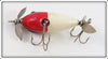 Shur Strike Red Head White Petite Spinner